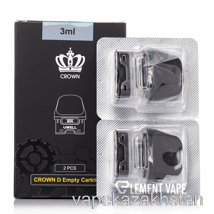Vape Kazakhstan Uwell Crown D Replacement Pods 0.3ohm Crown D Pods